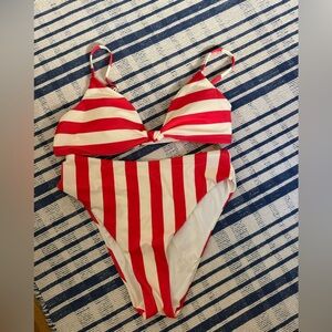 Bikini size small marine layer x Andie 90s High Waisted Bikini